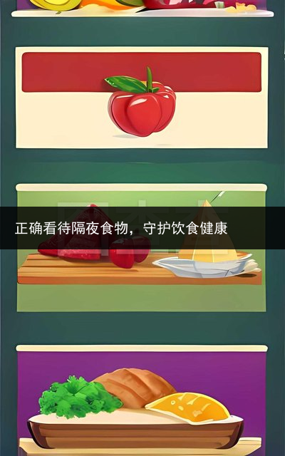 正确看待隔夜食物，守护饮食健康